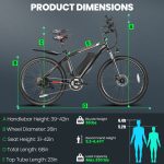 500W Electric Bike 26" Electric Bicycle for Adults with Cruise Control System Ebike - Image 11